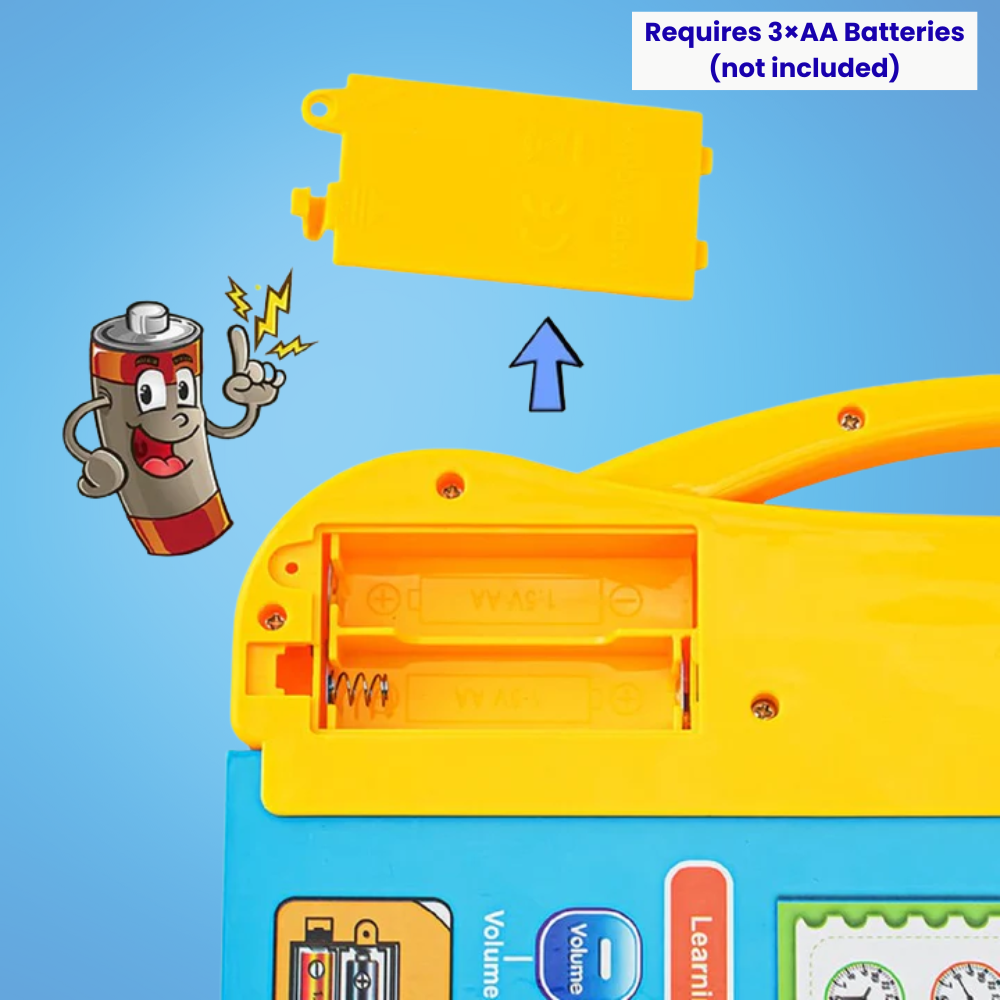 Interactive Preschool Learning Book