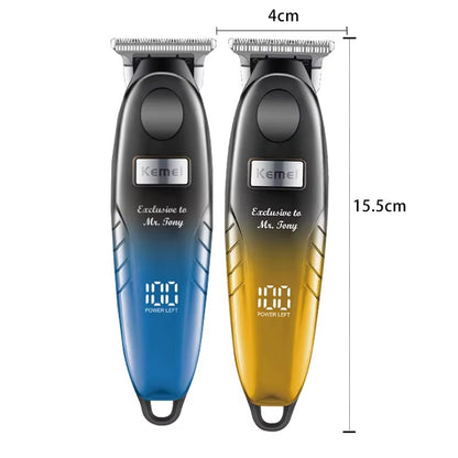 Kemei 1742 Professional Hair Trimmer Stainless Steel