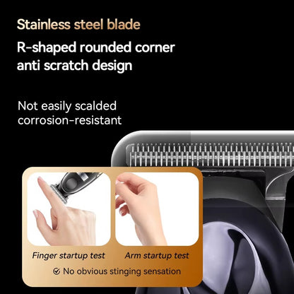 Kemei 1742 Professional Hair Trimmer Stainless Steel