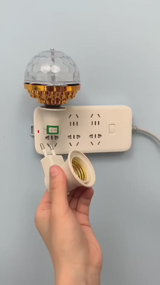 360 RGB Rotating LED Magic Ball Light