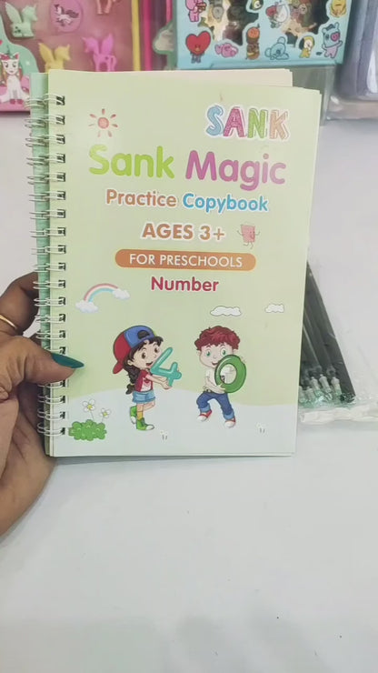 Sank Magic Practice Copybook 4 BOOK 10