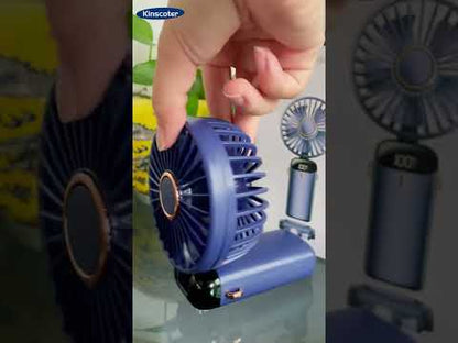 Ultra-Quiet Rechargeable USB Desk Fan