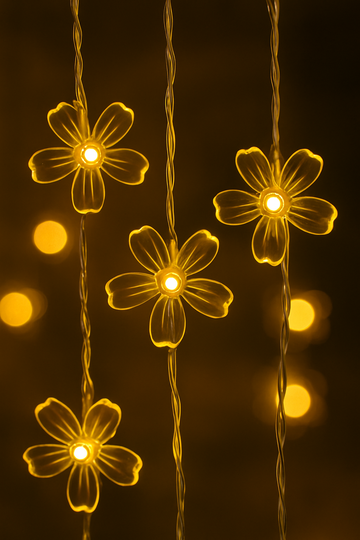 GoldenBloom™ – Flower Series Decorative LED Lights