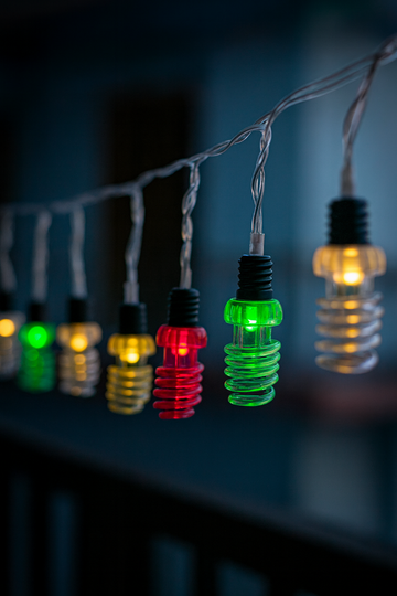 Spring Series LED Bulb Fairy String Lights – Warm / Multicolour
