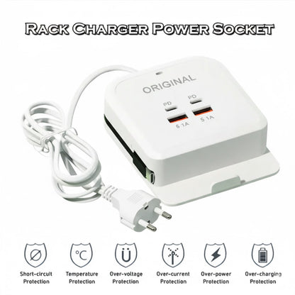 PowerRack 5 1A Fast Charger Dual PD