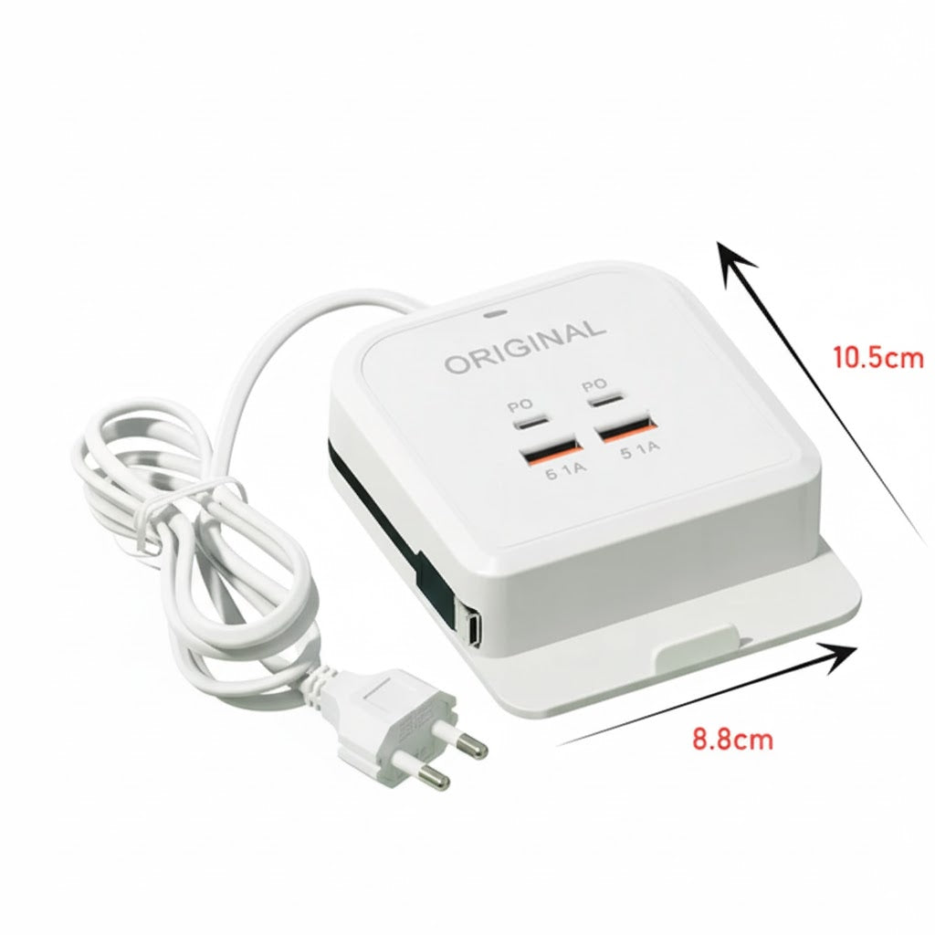 PowerRack 5 1A Dual PD Fast Charger