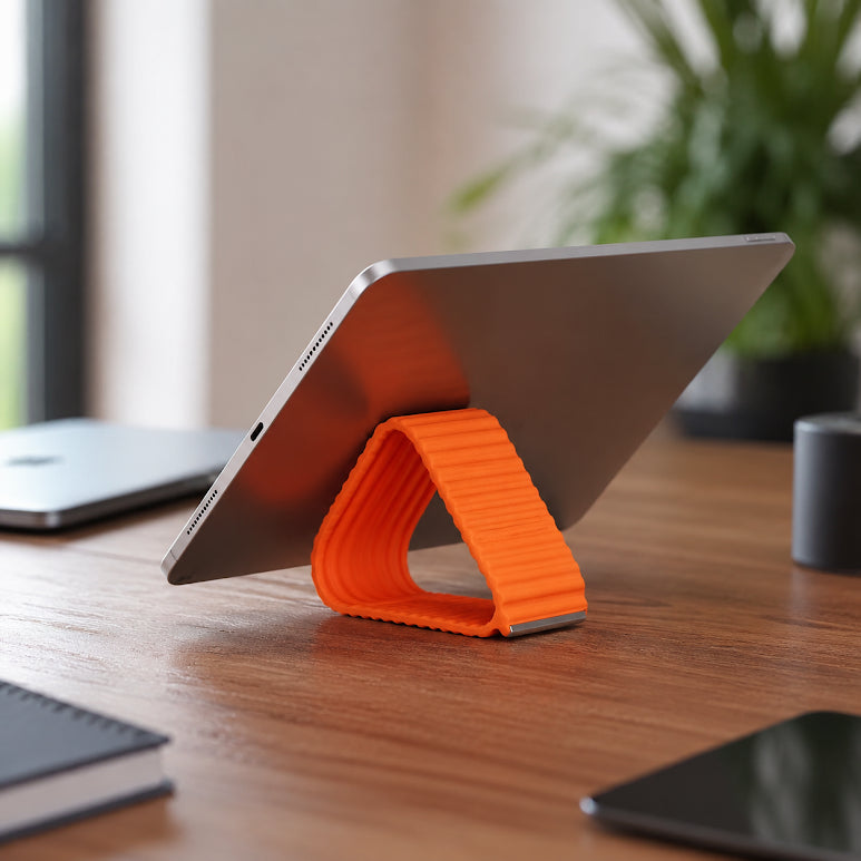 FlexLoop Adjustable Flexible Mobile & Tablet Stand – Portable Anti-Slip Desk Holder