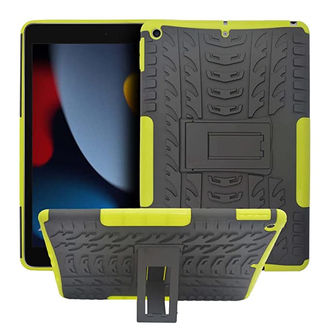 Armor Case Compatible with iPad 10.2 inch iPad 9th Generation Cover / 8th Gen / 7th Gen Stand Hybrid Drop Proof Defender Kickstand Dual Layer Protective Shell Hard Back Cover
