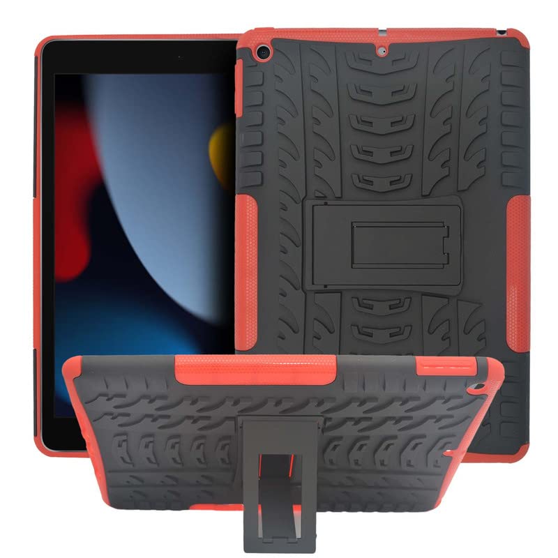 Armor Case Compatible with iPad 10.2 inch iPad 9th Generation Cover / 8th Gen / 7th Gen Stand Hybrid Drop Proof Defender Kickstand Dual Layer Protective Shell Hard Back Cover