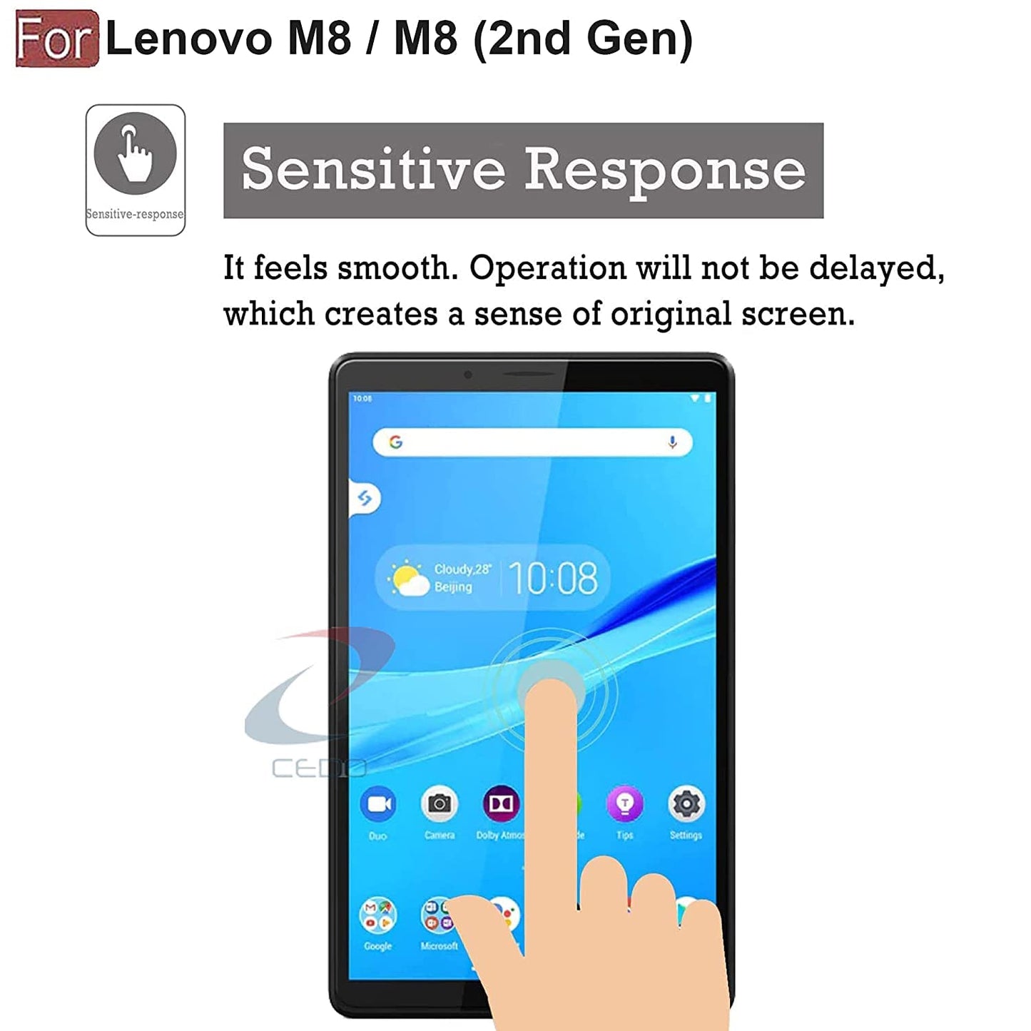 Tempered Glass for Lenovo M8 / M8 2nd Generation 8inch TB-8505 X/F/N