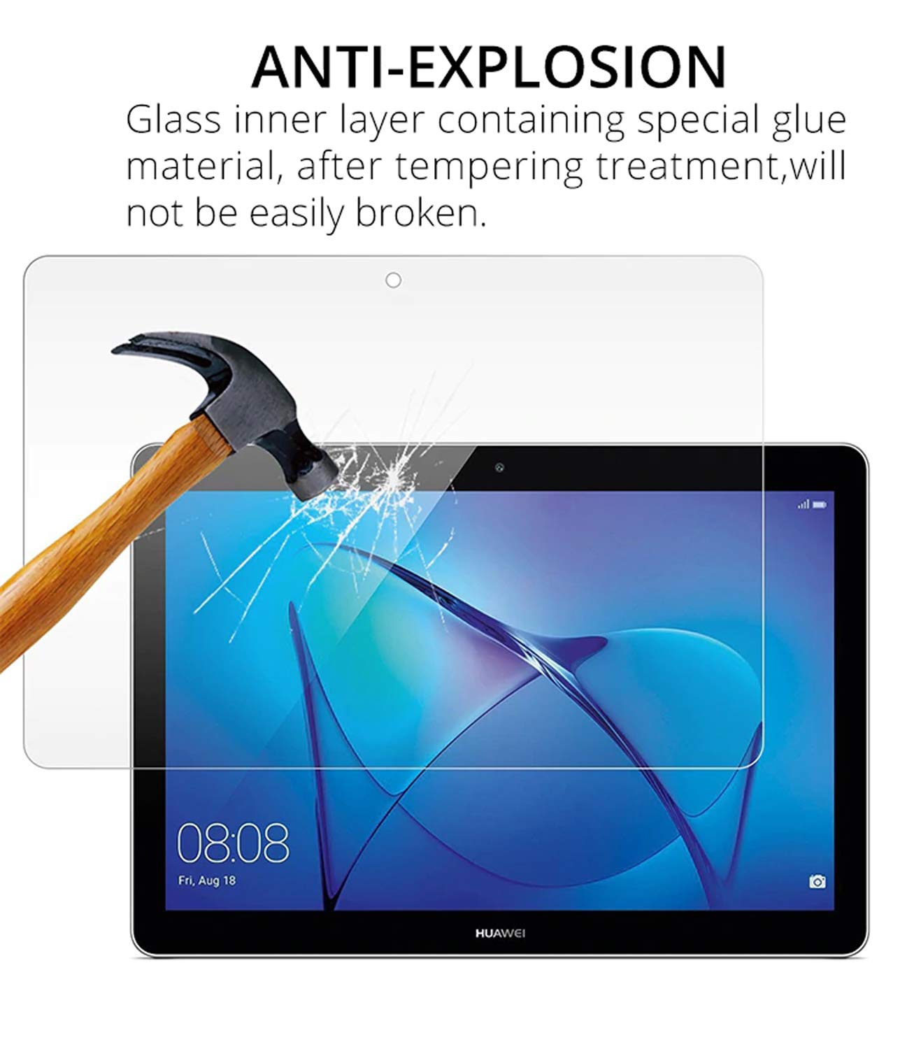 Tempered Glass for Huawei Mediapad T3 10 9.6 inches