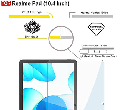 Tempered Glass  for Realme Pad 10.4 Inch (2021) (RMP2102)