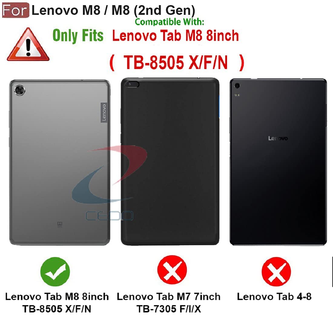 Tempered Glass for Lenovo M8 / M8 2nd Generation 8inch TB-8505 X/F/N