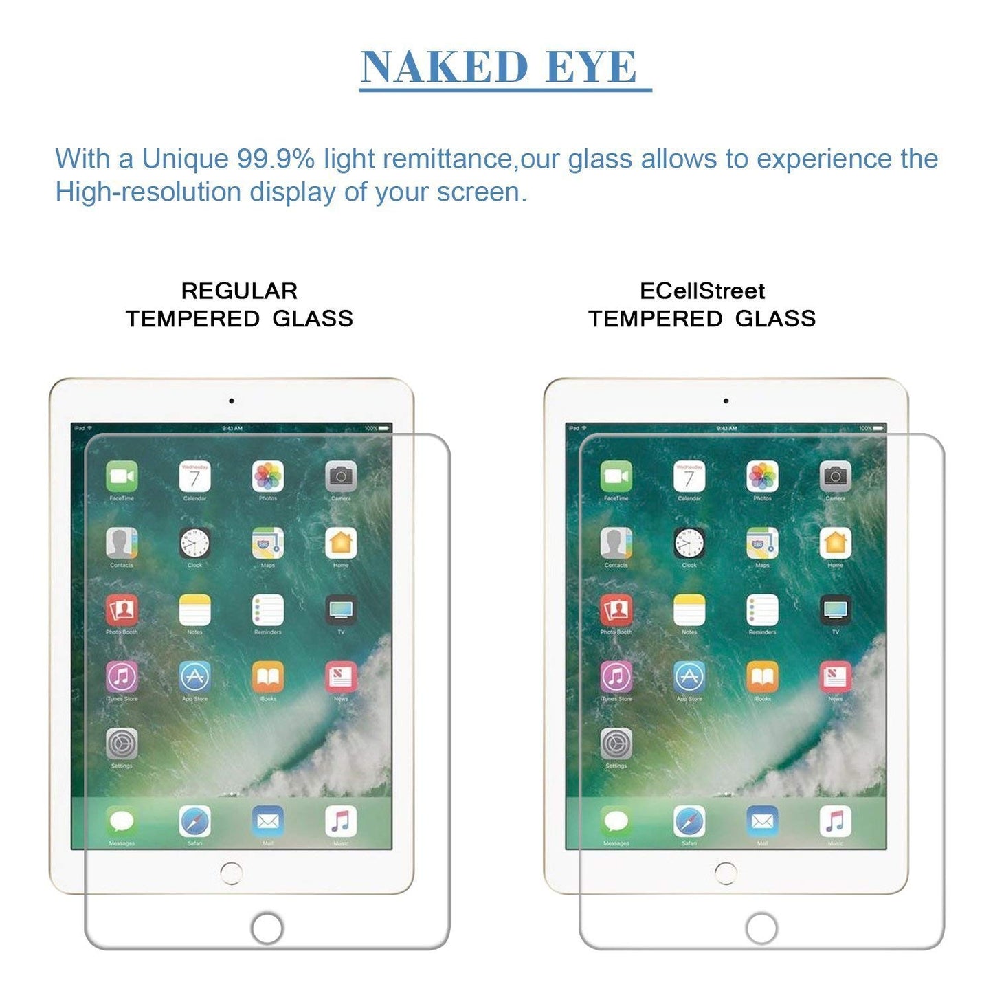 Tempered Glass  for Apple iPad Air