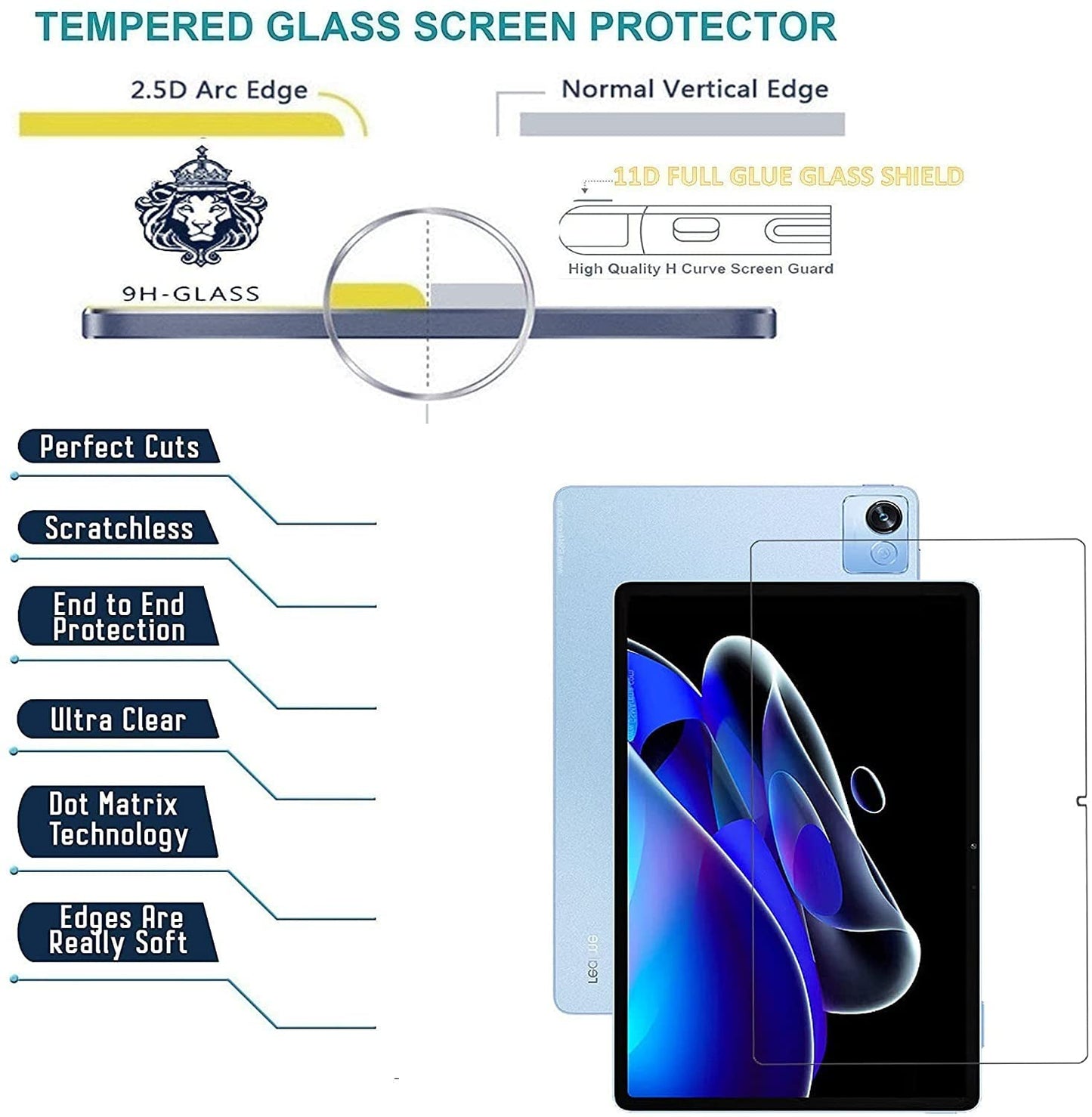 Tempered Glass  for Realme Pad X 5G 11inch (2022)
